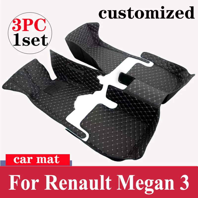 

Car Floor Mats For For Renault Megan 3 2008~2014 DropShipping Center Auto Interior Accessories Leather Carpets Rugs Foot Pads