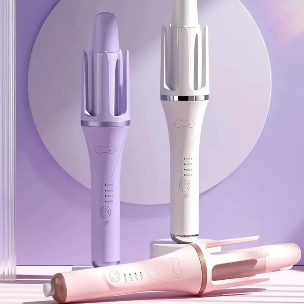 Anti-Scald Automatic Hair Curler Rotating Adjustable Gear Curling Iron Non Damaging Hair 32MM Hair Curling Machine Women