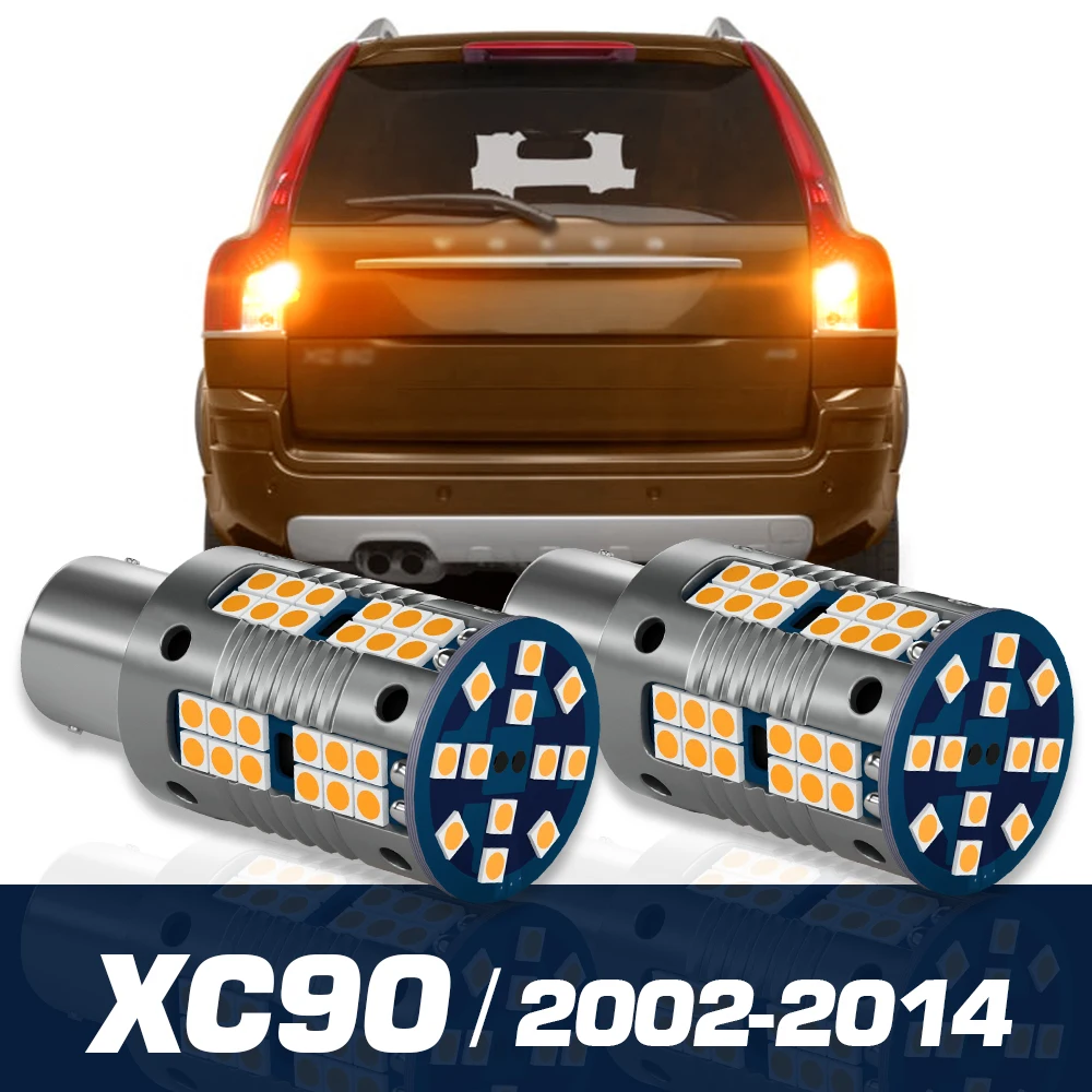 

2pcs LED Rear Turn Signal Light Canbus Accessories For Volvo XC90 2002-2014 2003 2005 2006 2007 2008 2009 2010 2011 2012 2013
