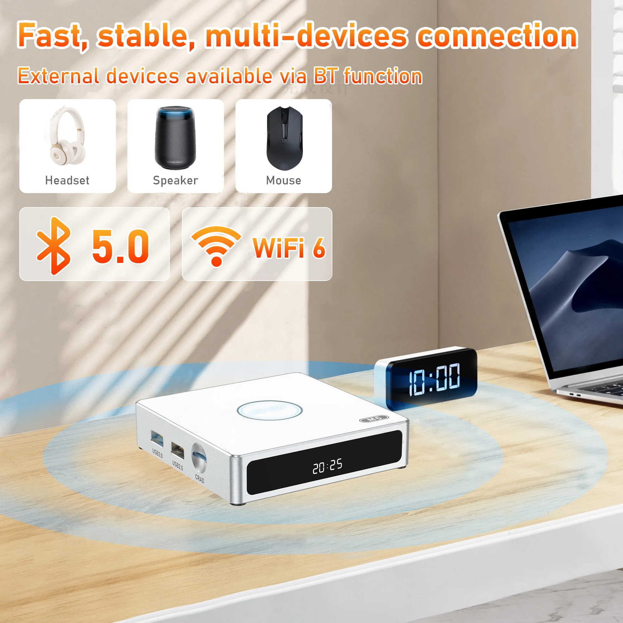 Genuine]2025 Newest IMETBOX M6 Smart TV Box 64GB Vioce Control