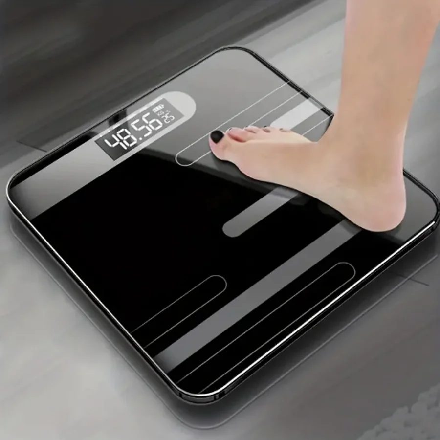 Bathroom Scales Floor Body Scale Digital Weight Scale Glass Electronic Smart Scales LCD Display Body Weighing Scale 4