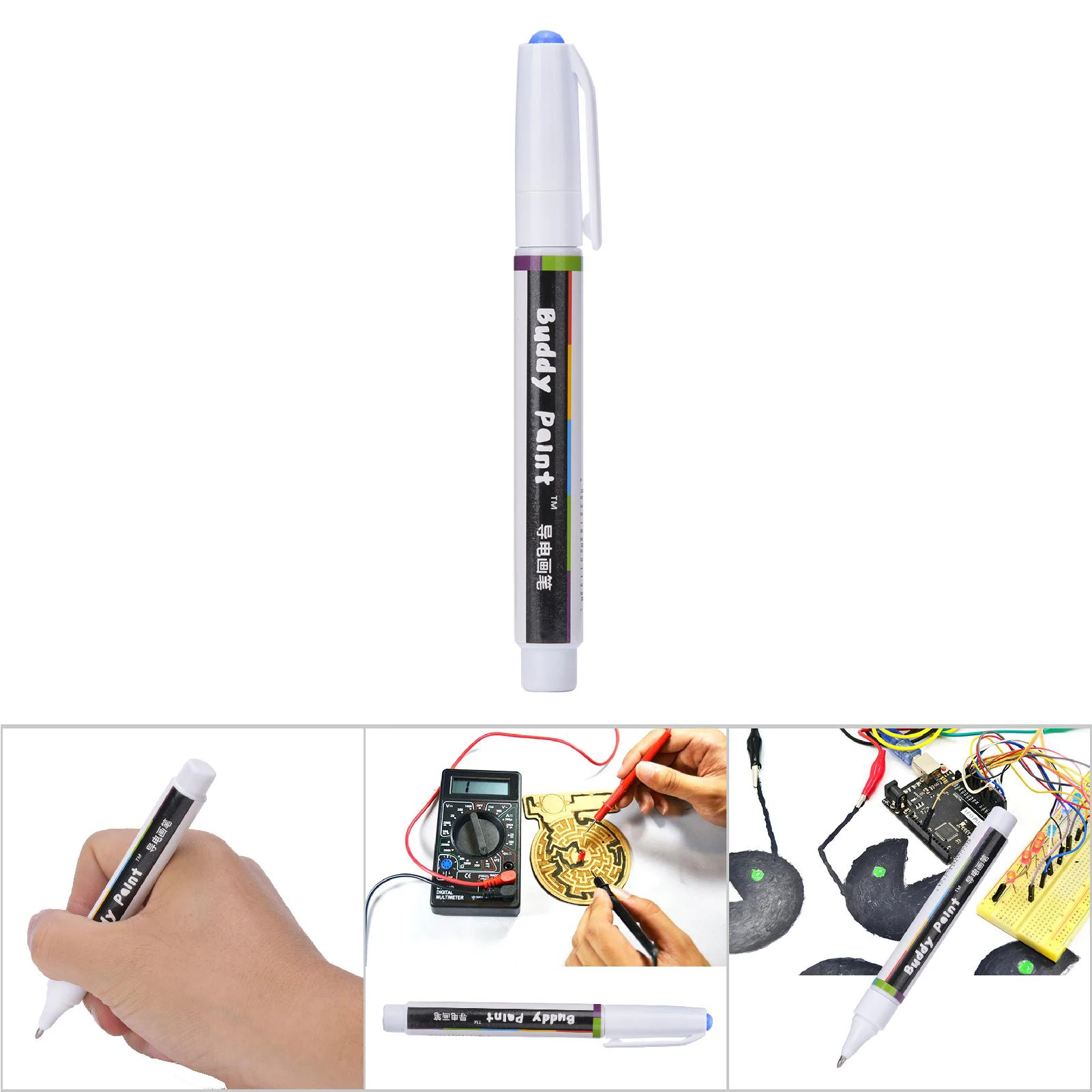 Conductive Silver Paste Circuit Board Repair Pen Electronic Conductive Ink Paint Pen Remote Keyboard Circuit Board Repair Tool Conductive Paint