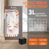 Portable Home Spa Sauna Box Thicken Cotton Tent 3L Steam Generator 71'' x 36'' x 36'' Full Indoor Sauna Room Two Waterproof 5