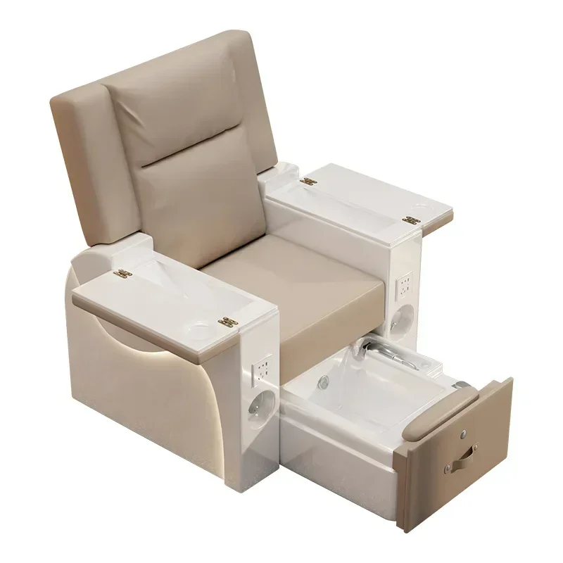 Pedicure Chair Electric Massage Eyelash Nail Salon Beauty Salon Nail Foot Therapy Sofa Multifunctional Foot Soaking Sofa
