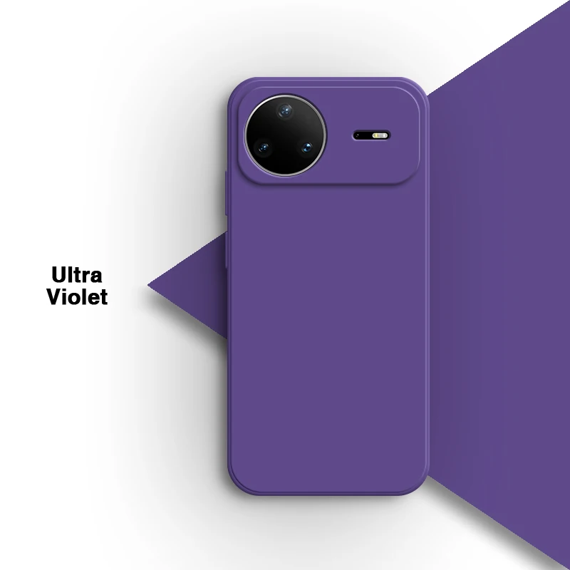 Original Fashion Liquid Silicone Phone Case - Simple & Classic Design