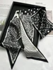2024 Cashew Nut Print Scarf Silk Scarf Thin Ribbon Silk Scarf Female Narrow Long Multi-Functional Decorative Ribbon Scarf 4