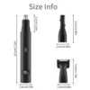 2025 Xiaomi Mijia Electric Nose Ear Hair Trimmer for Men Painless Rechargeable Sideburns Eyebrows Beard 3in1 Hair Clipper Shaver 4