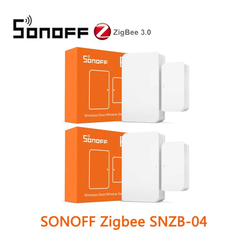 SONOFF Zigbee ZBBridge/Wireless Switch/Temperature Sensor/Motion Sensor/Door Sensor/Dongle For Alexa Google Home SNZB-01 2 3 4 