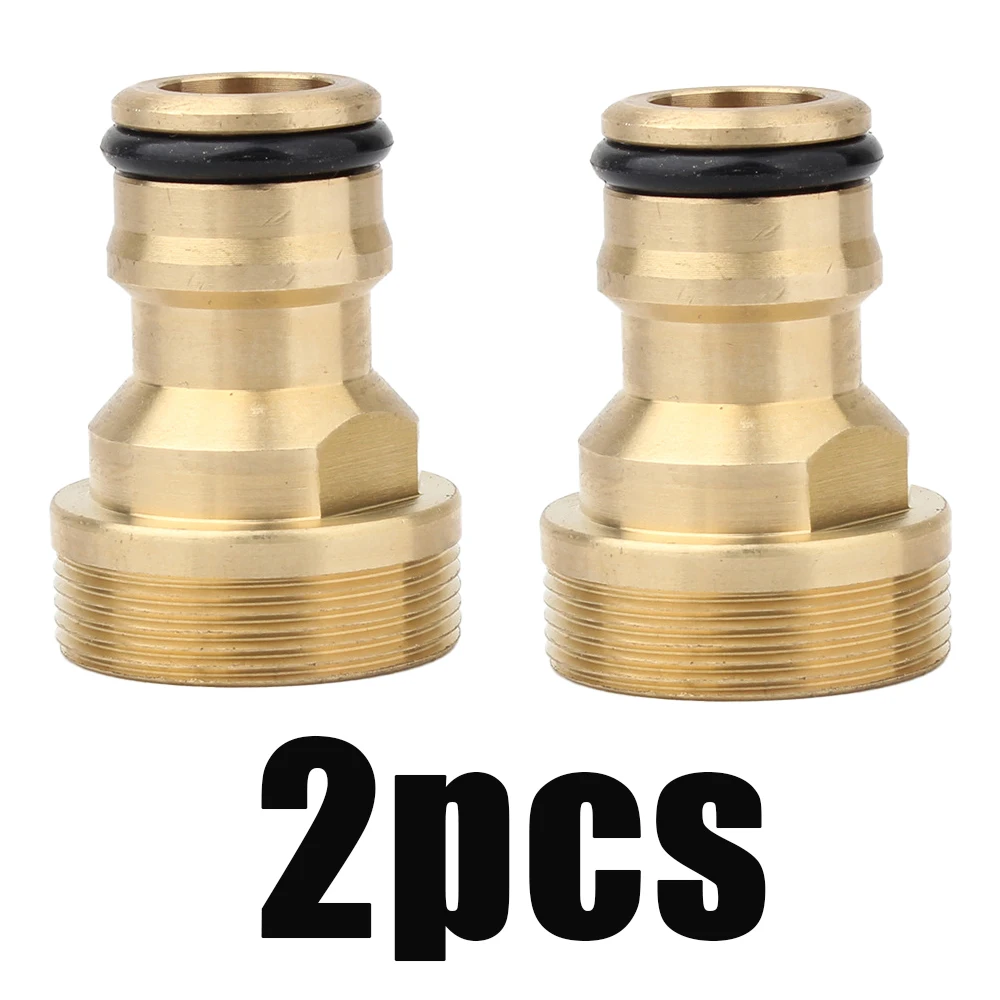 Universal Brass Faucet Adapter for Kitchen & Garden - Multi-Purpose Connector for Hose & Basin Fittings