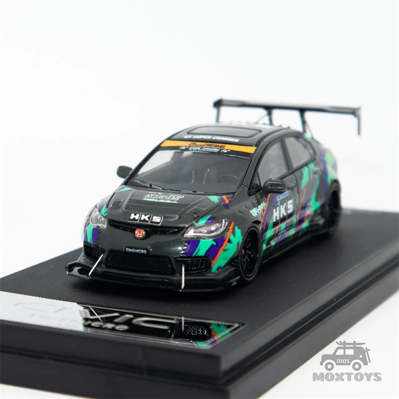 

TIME MICRO 1:64 Honda Civic HKS литая модель автомобиля