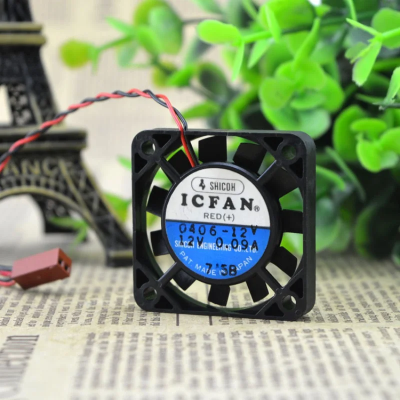 

Icfan S0406-12V 12V 0.09a 4cm 4006 Iron Leaf Fan