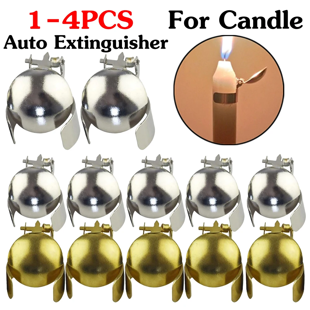 14pcs/set Automatic Candle Snuffer Fire Extinguisher Candle Flame