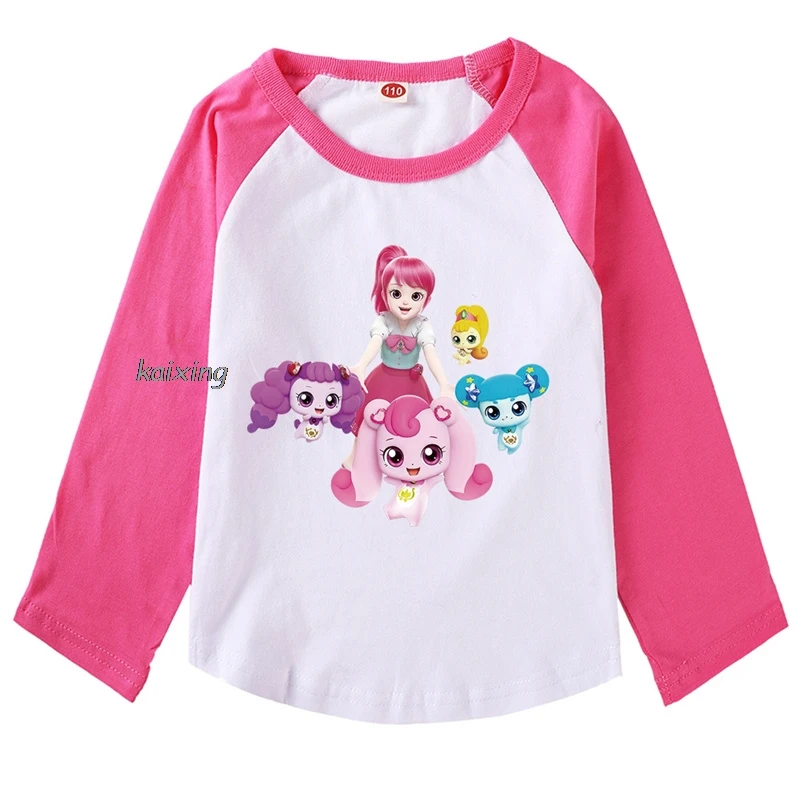 Lovely Catch Teenieping Princess Student Girl Fashion Spring Autumn Baby T shirt Cotton Kids Summer Long Sleeve Kids T-Shirt 4