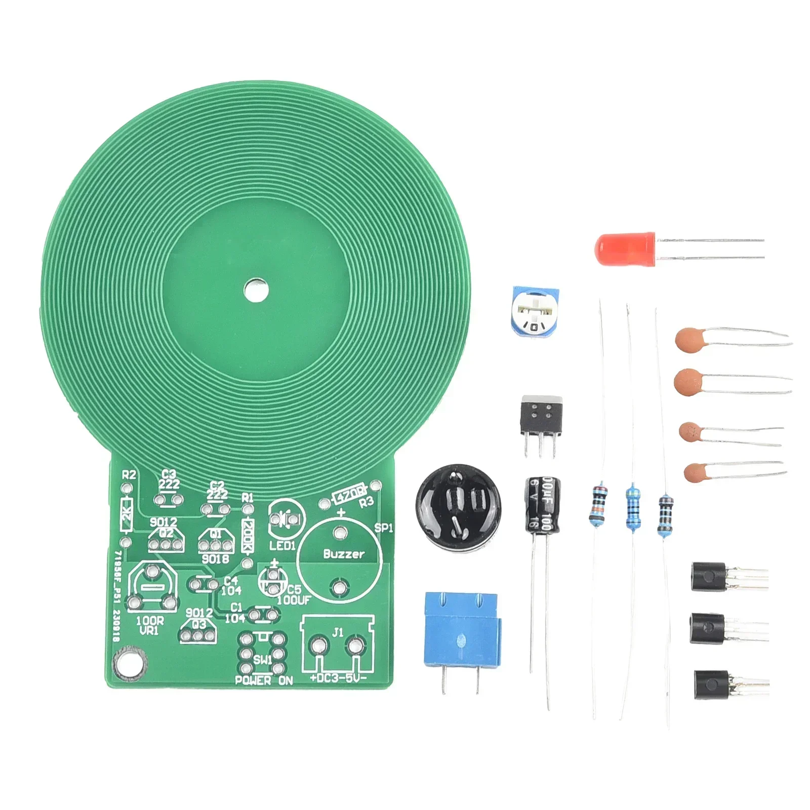 Metal Detector Kit Electronic Kit DC 3V-5V Non-Contact Sensor Board Module DIY Good Quality Metal Detector Electronic