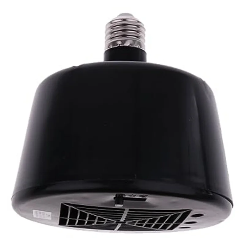 1 Piece Insulation Lamp Heating Lamp Warm Air Smart Constant Temperature For Pets Brooding (Black)