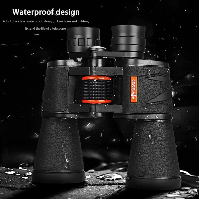 

Newest 20x50 High Power Professional Military Binoculars Large Eyepiece Objective Telescopes Outdoor Hunting Camping Telescope