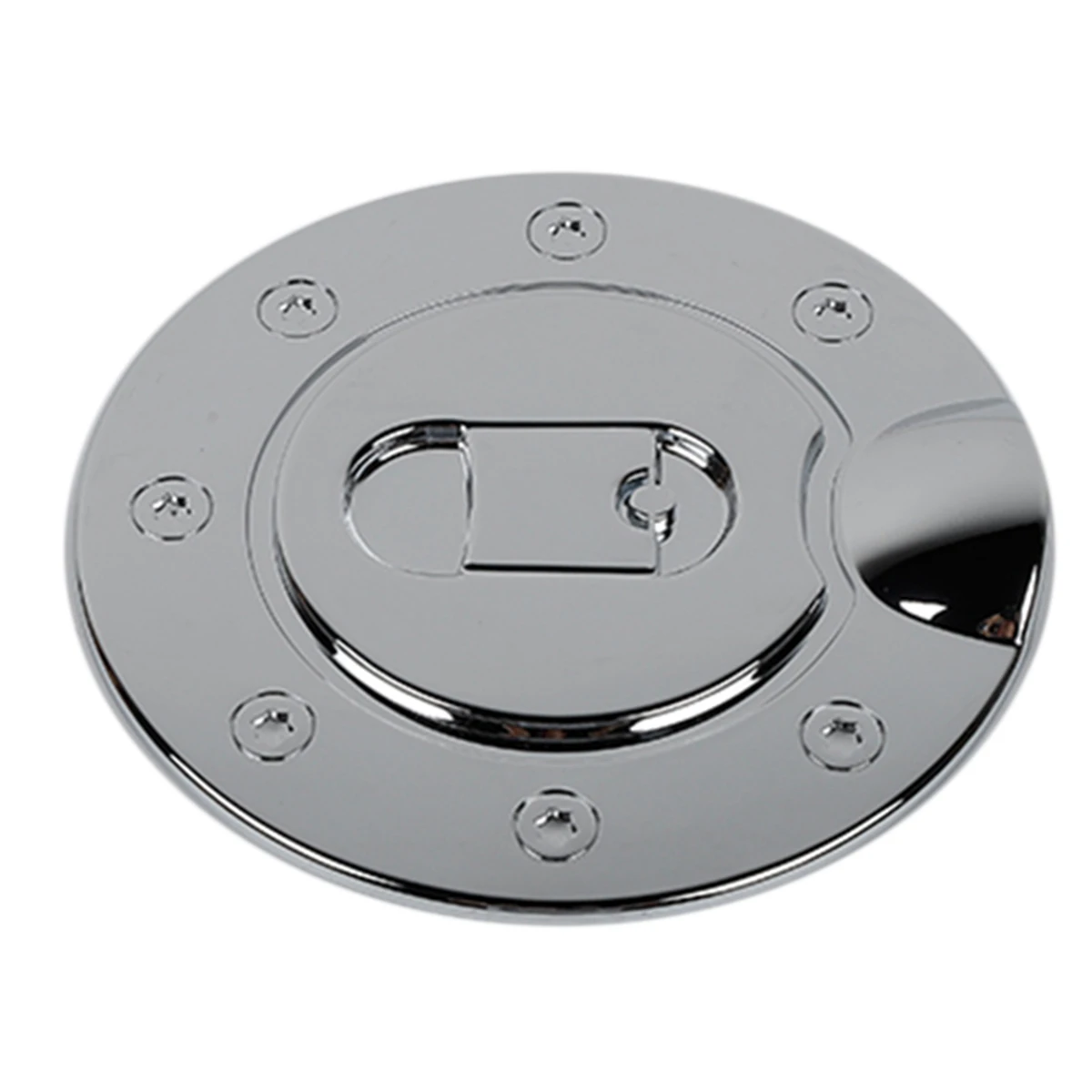 

Fuel Tank Gas Door Cap Covers Chrome ABS for Ford F150 F-150 2004 2005 2006 2007 2008 Car