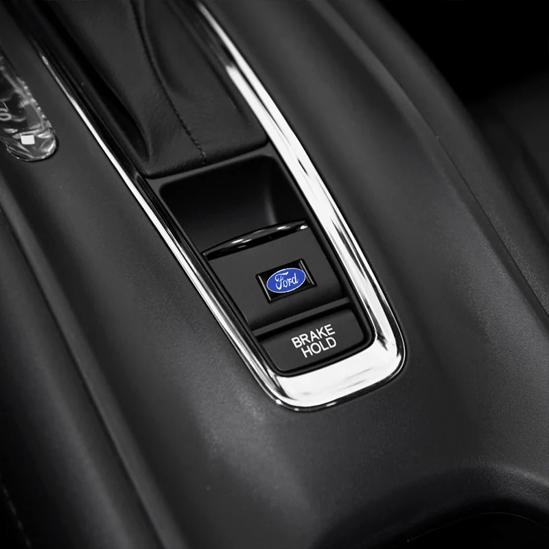 10개입 포드 포커스 몬데오 엣지 에코스포츠 레인저 피에스타 퓨전 쿠가 자동차 인테리어 3D 에폭시 레진 배지 스티커 장식 액세서리