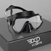 EXP VISION Snorkel Diving Mask, Professional Snorkeling Gear, Ultra Clear Lens with Wide View Tempered Glass Goggles 1