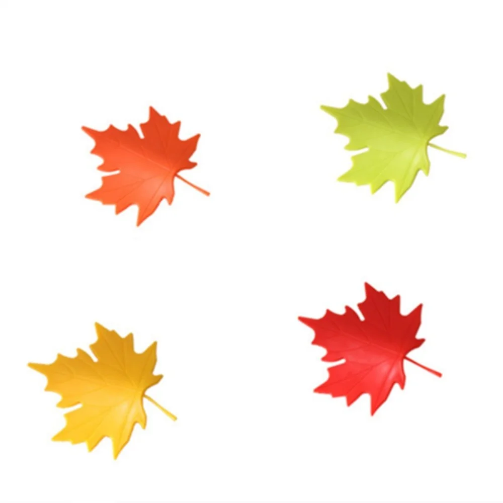 Practical Kid Baby Creative Maple Leaf Shape Finger Safety Door Stopper Stops Protector Wedge Door Catcher Block Home Decor door stopper