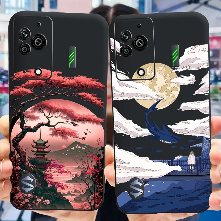 Cute Fashion Painted Soft TPU Phone Case Cover