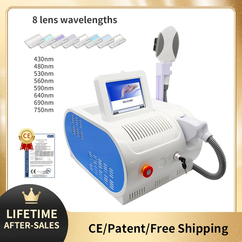 High-quality Convenient Free Delivery OPT Hair Removal Instrument Home Appliance Laser Body Makeup Machine convenient facial ultrasonic massager for wrinkle removal and skin lifting beauty machine