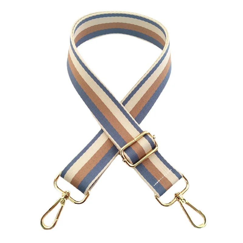 3.8cm 스트라이프 가방 스트랩 크로스 바디 조절 가능 여성용 가방 벨트 핸드백용, 두꺼운 가방 스트랩 
