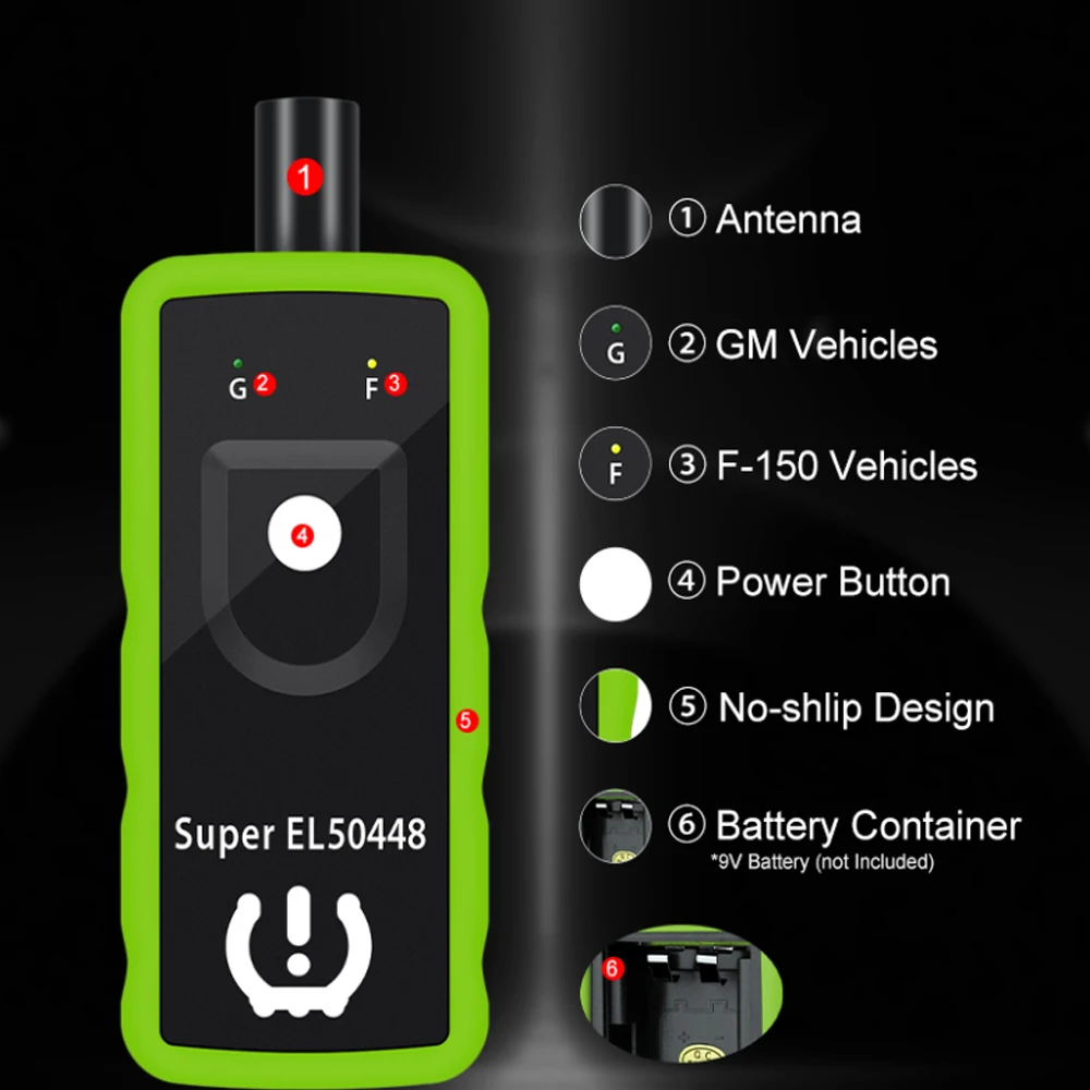 Car TPMS Relearn Tool Super EL50448 2IN1 Car Tire Pressure Monitor System Sensor Reset Tool For Ford Buick Chevrolet GMC Opel