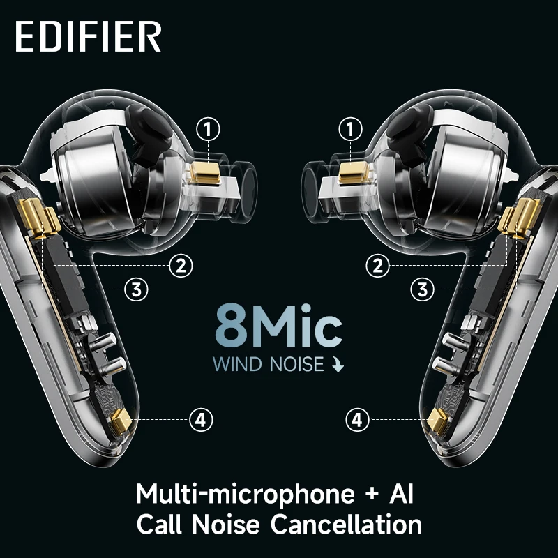 Weltpremiere] edifier neobuds pro 2-50db aktive Geräusch 