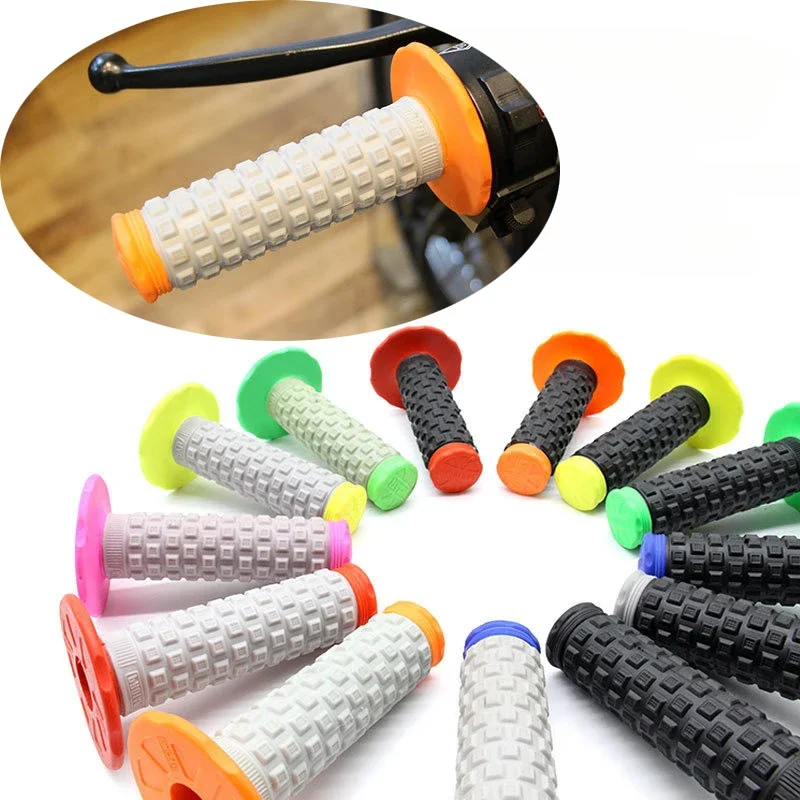 Openwaterd 7/8 "22 24mm Motorcycle Grips Handle Bar For Universal Pit Bike Motocross Motorbike Rubber