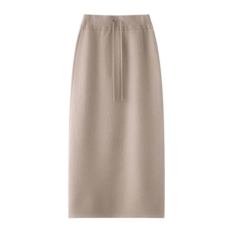 Cashmere skirt styling