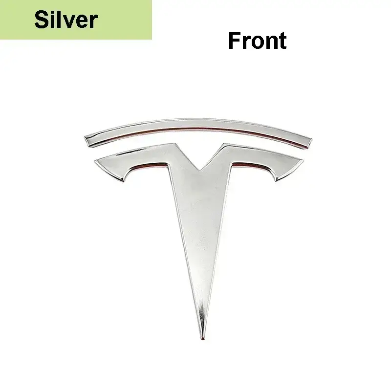 For Tesla Model 3 Mode Y Zinc Alloy Car Front Hood Logo Sticker Styling Auto Body Rear Trunk Emblem with Radian Accessories - Image 7