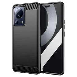 Carbon Fiber Texture Shockproof TPU Protective Case for Xiaomi Mi 10T Lite (Black)