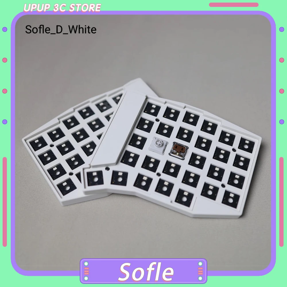 Sofle ロープロファイル 左右分割キーボードキット Bluetooth Sofle