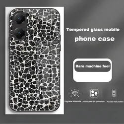 Luxury Tempered Glass Shockproof Phone Case - Hard PC Protector with Cartoon Design - Poco X5 Pro (26)