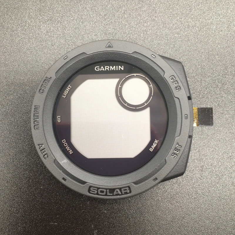 Garmin Instinct 솔라 GPS 스마트 워치 패널 부품 디스플레이 화면, Garmin Instinct 솔라 수리 교체용 오리지널 화면