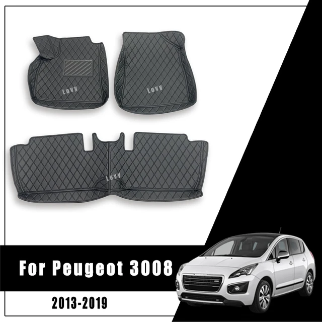 Pour PEUGEOT 3008 / 2013 2019 Année Voiture Intérieur Pied Tapis