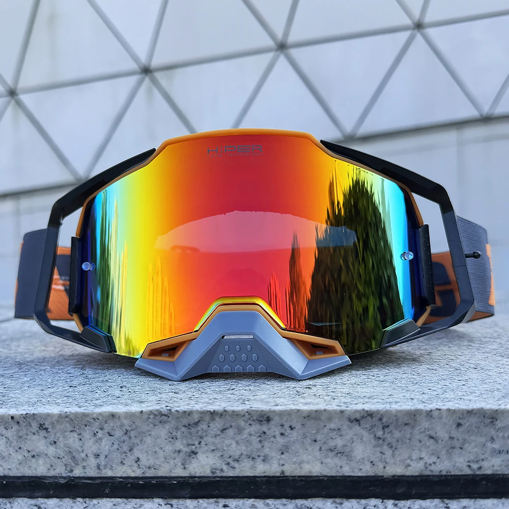 Quick Replacement Anti-Fog Motorcycle Goggles