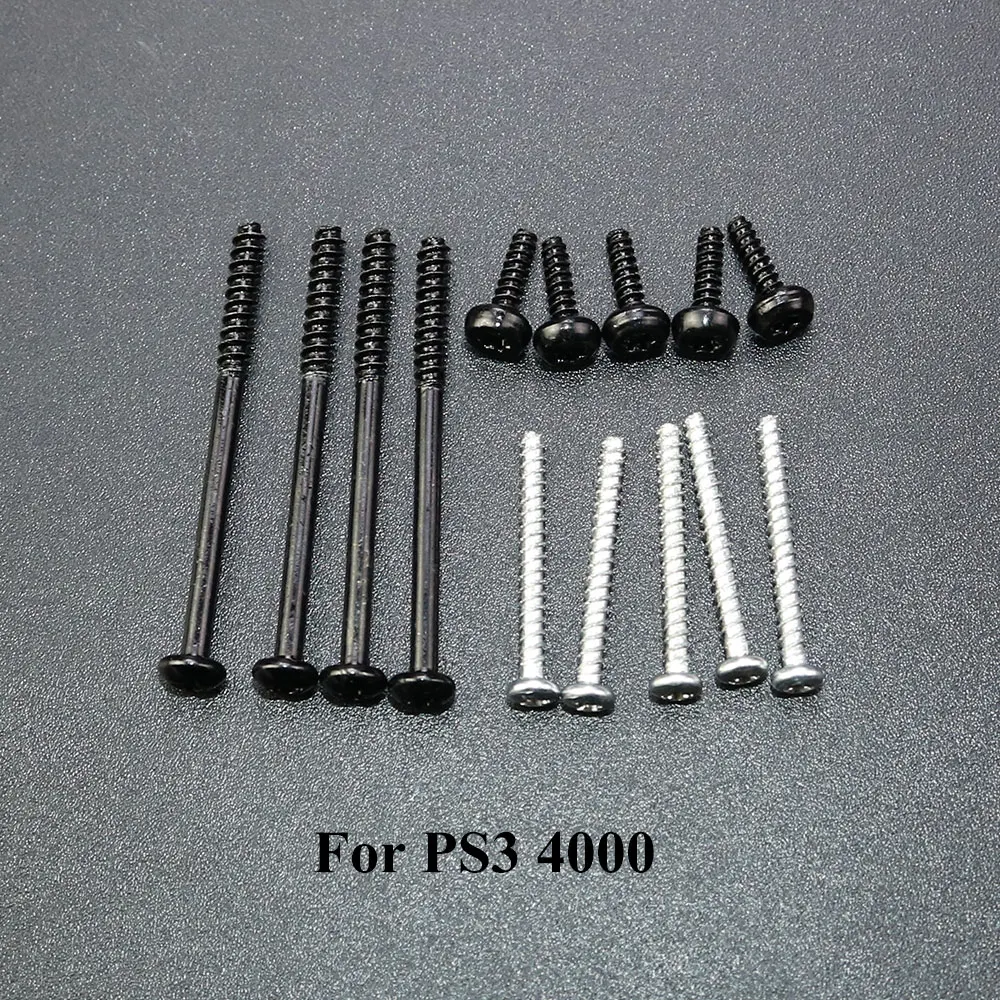 JCD Full Set Screws For PS2 PS3 Slim 2000 3000 4000 70000