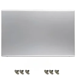 Laptop Case - Durable Protective Cover with Front Frame and Hinges (Silver A Cover)