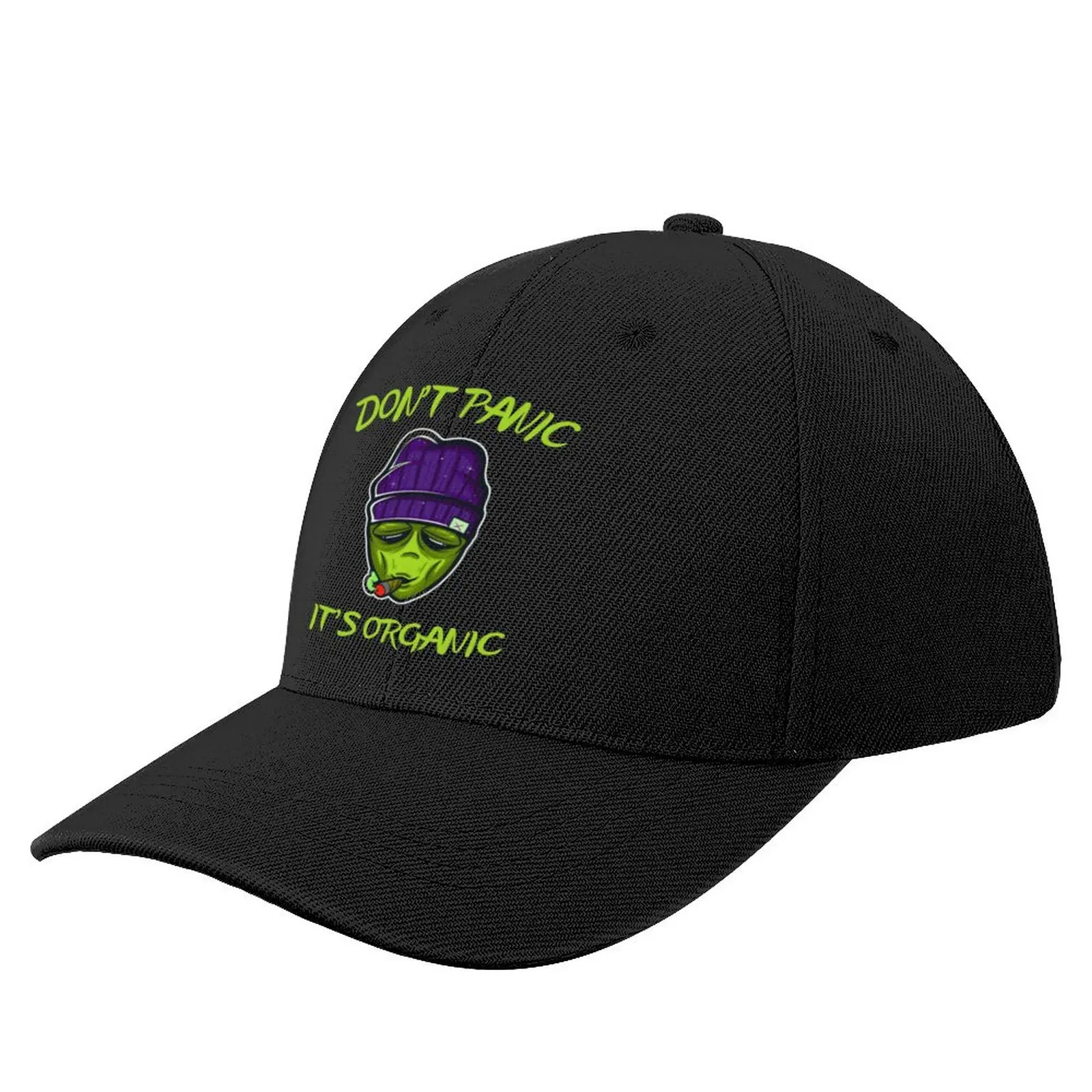 

DONT PANIC WEED Cannatees Baseball Cap Christmas Hat fashion hiking hat Mens Cap Women'S