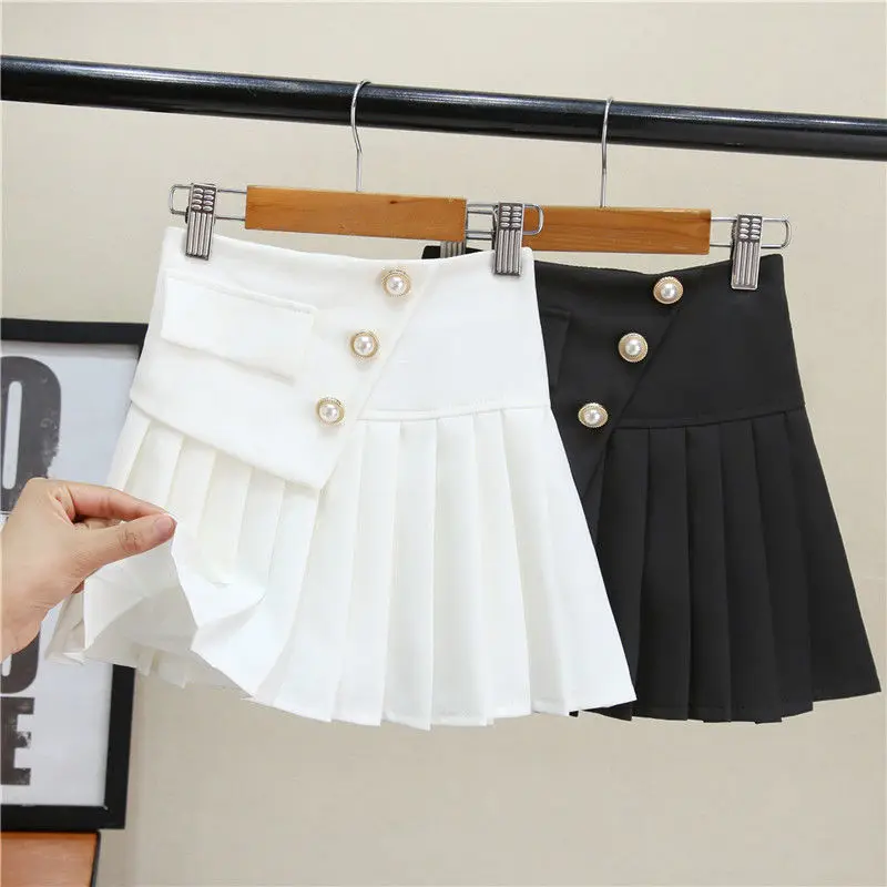 Children's Striped Sleeveless Girl Pettiskirt