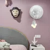 WALL MOUNTED GORILLA HEAD LIGHT Retro Led E27 Wall Light Home Loft Bedroom Bedside Home Decorative Wall Light 5