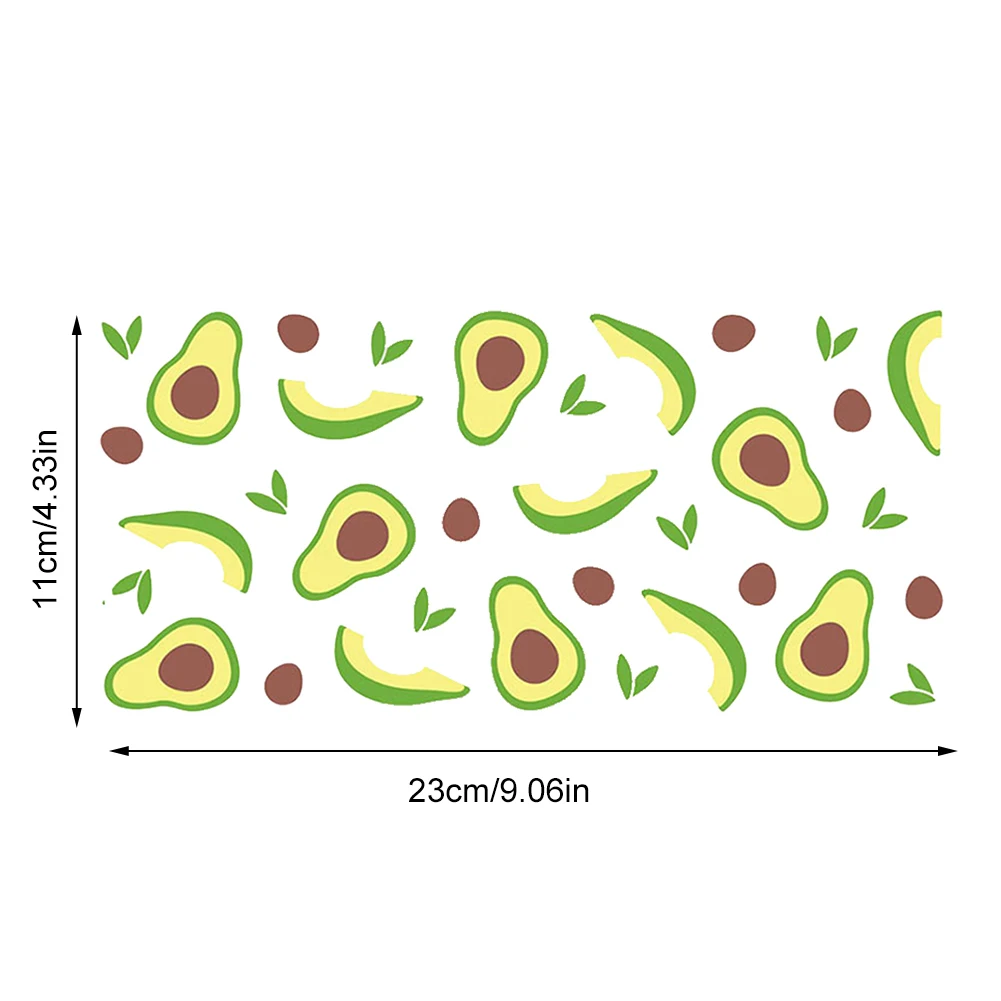 8Pcs Cartoon UV DTF Cup Transfer Stickers Waterproof Summer Series Glass Wrap Sticker Cute Transparent DIY Decor Sticker