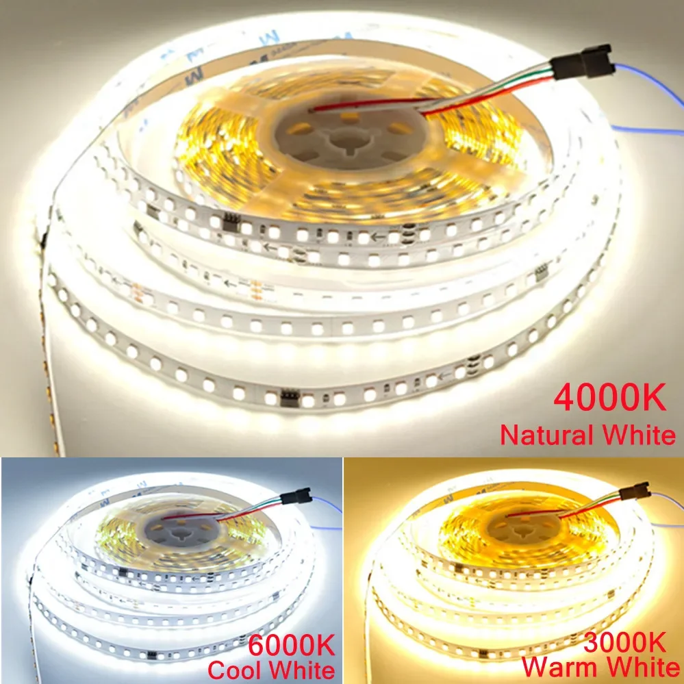 รูปสินค้า สายริบบิ้น LED ยืดหยุ่น 24V 126 LED/M 10-20 เมตร