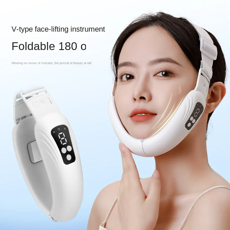 EMS Electric Facial Massager Face Slimming Machine V Line Shaper Chin Cheek Lifting Firming Equipment Beauty Tools facial massager,facial massage instrument,beauty instrument