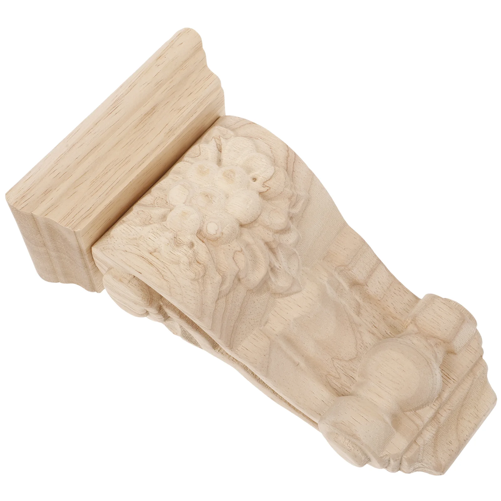 

Delicate Decorative Creative Unique Elegant Carving Wooden Corbel Small Wood Corbel Carved Wooden Corbel for Diy Home Decor