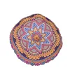 Vintage Round Futon Seat Cushion Retro Ethnic Bay Window Tatami Mat on The Ground Lazy Bohemian Fart Cushion Seat Cushion 3