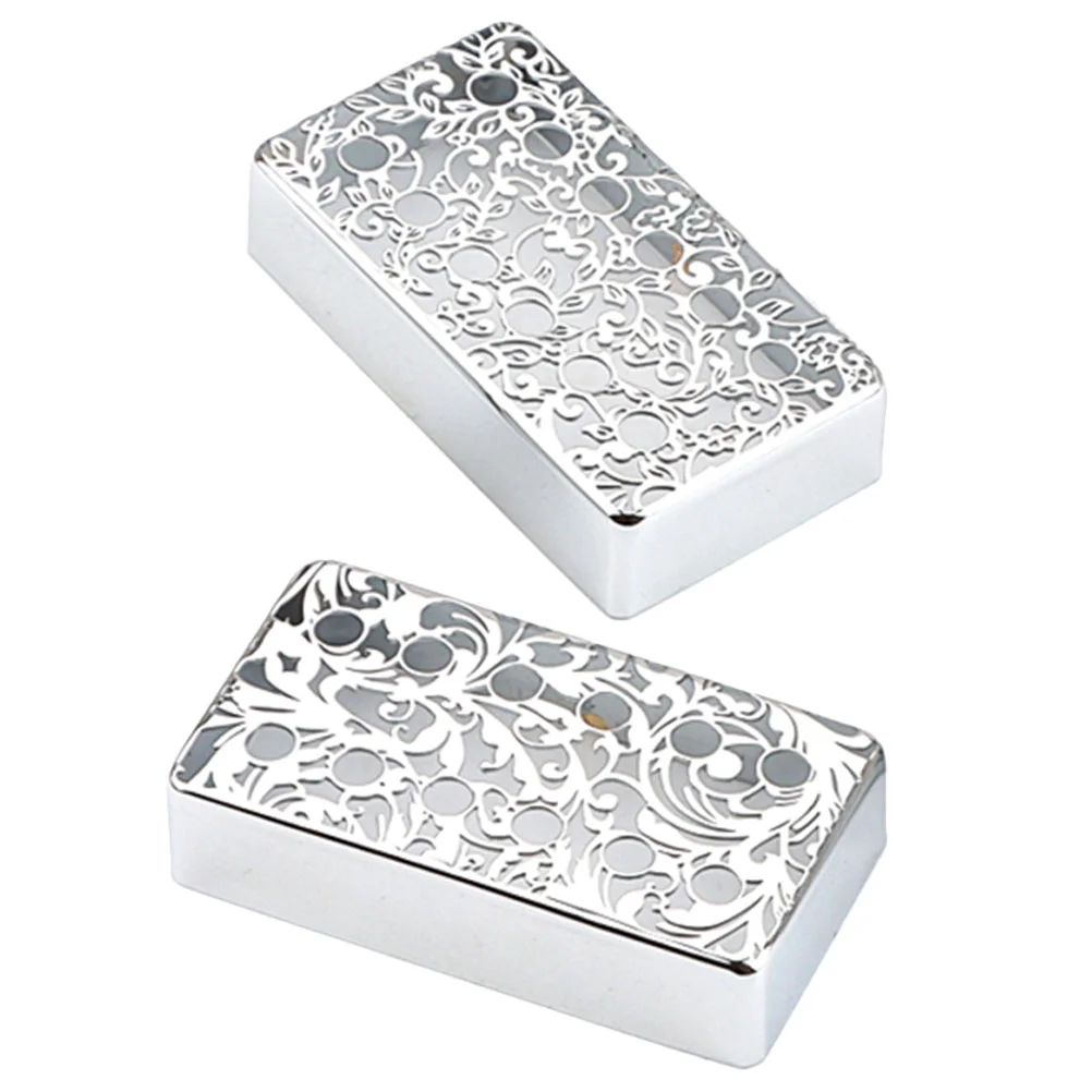 

Electric Guitars Pickup Cover Brass Humbuckers Cover Vintage Guitar Pickup Frames Protections Cover Guitar Accessories
