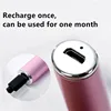 Portable Mini Pink Electric Eyebrow Trimming Hair Remover For Women Body Facial Shaver Hair Blade Razor Epilator USB Rechargable 5
